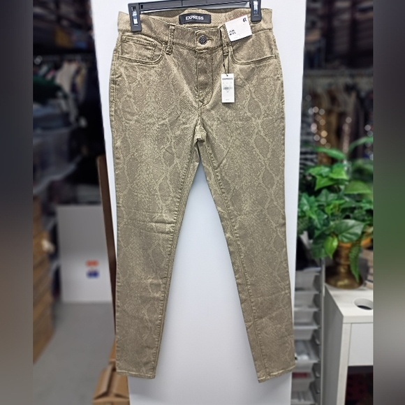 Express Denim - Express Gray Skinny Jeans